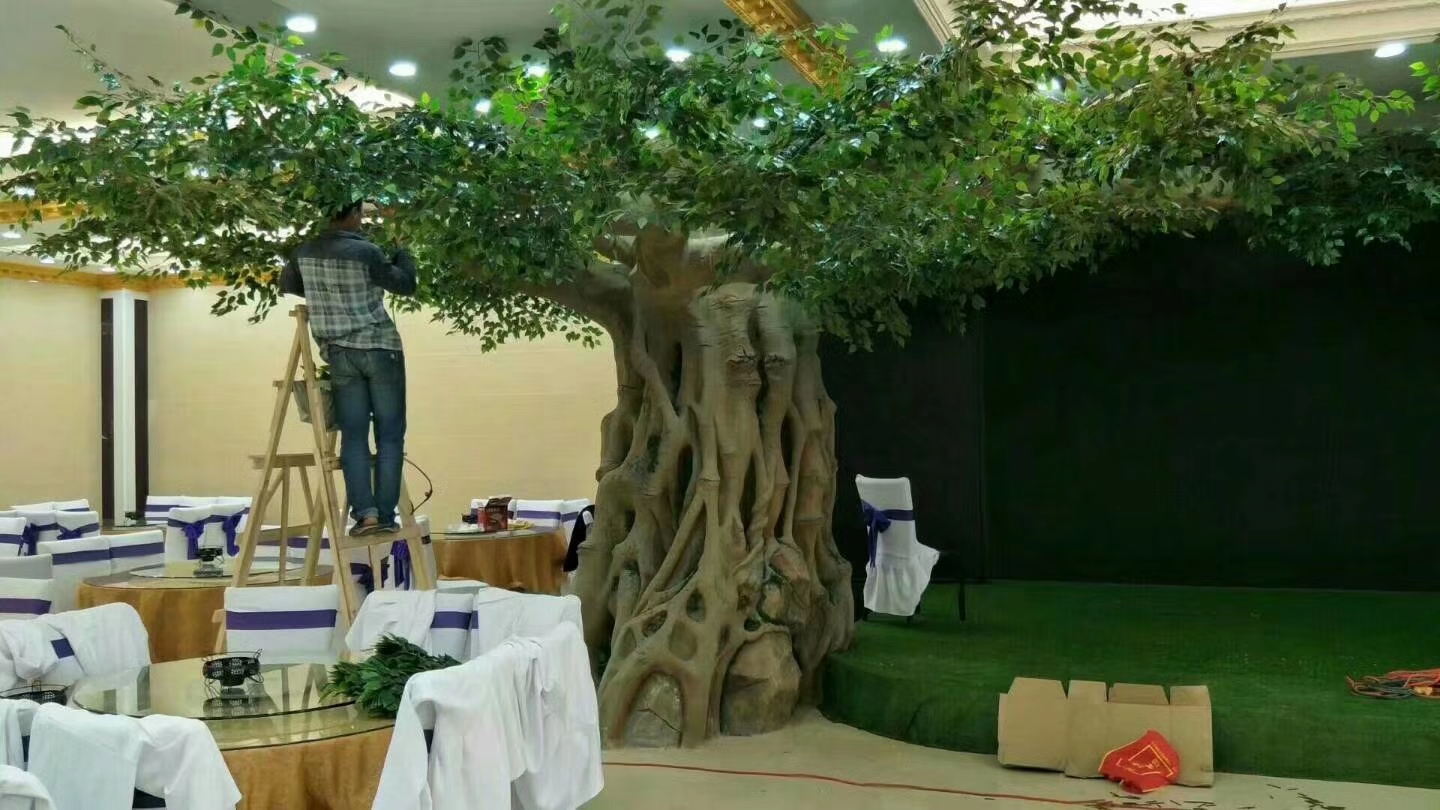 北京水泥仿真树